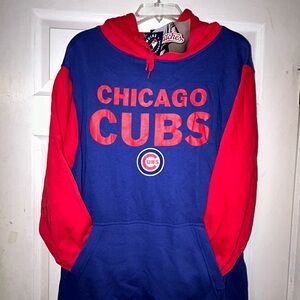 🐻⚾️ Chicago Cubs Two-Tone Marquee Stadium MLB Baseball Hoodie ⚾️🐻